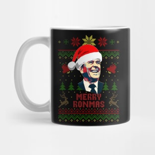 Ronald Reagan Merry Ronmas Mug